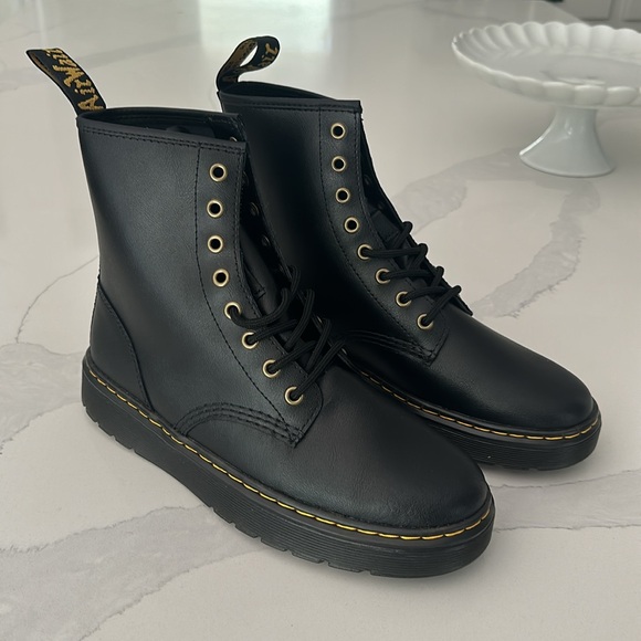 Dr. Martens womens Zavala Combat Boots - Picture 4 of 10